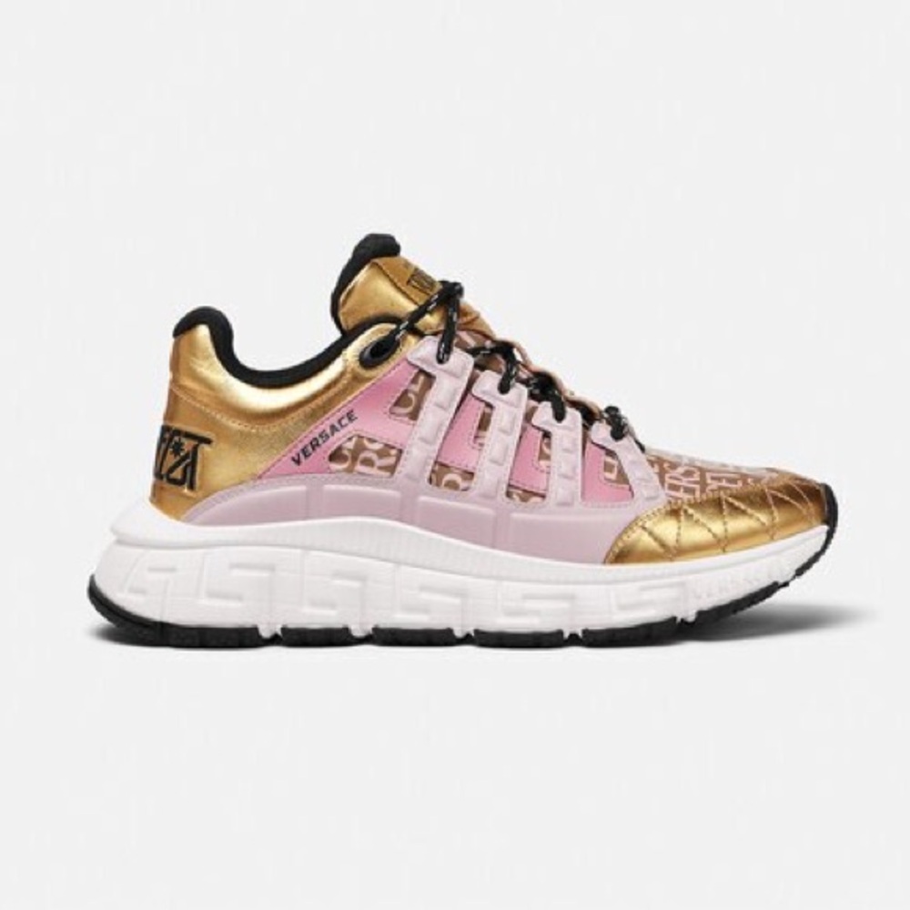 Versace Trigreca Sneakers - Pink